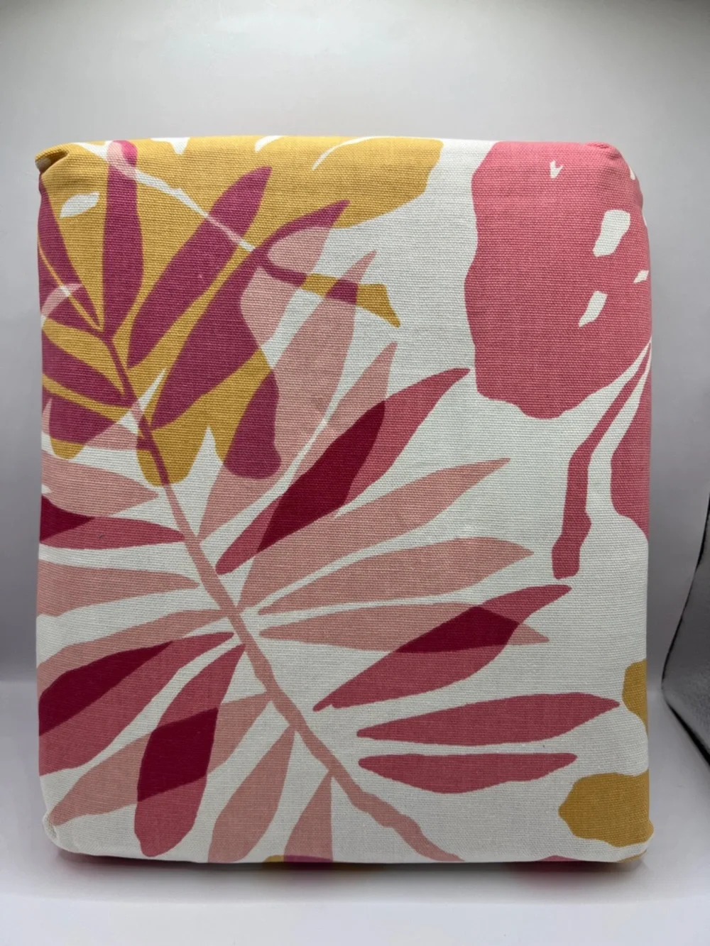 Vintage Shower Curtain Newport Layton Fusion Boho Stripes Leaves 72” x 72”